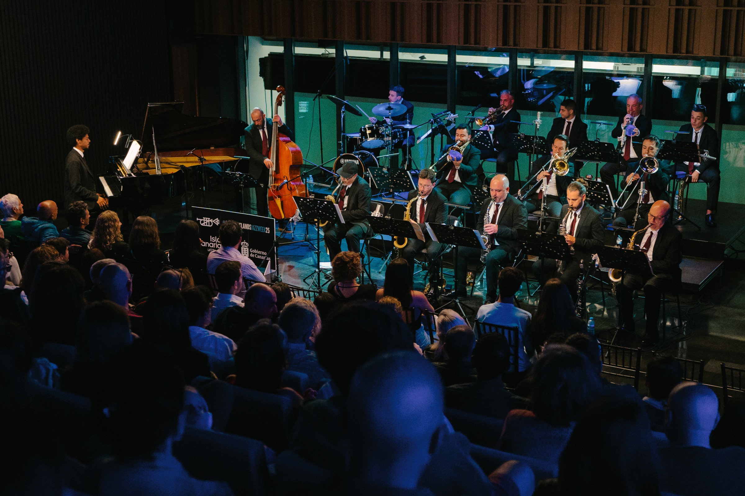 La orquesta y el público